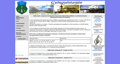 Desktop Screenshot of gyongyostarjan.hu